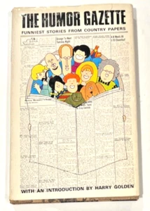 Hallmark Vintage 1968 The Humor Gazette - Funniest Stories from Country Papers - Picture 1 of 4
