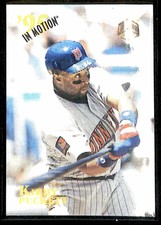 1995 SPORTFLIX UC3 IN MOTION KIRBY PUCKETT MINNESOTA TWINS #IM7