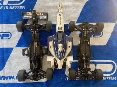 Tamiya F201 + Two Chassis + BMW Body Vintage - Image 1 of 4