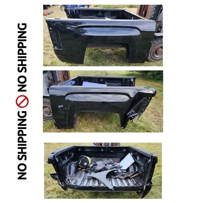 NO SHIPPING 2014-2018 GMC Sierra Short Bed 5'9 Box RIGHT Side ONLY Black OEM — 第 1/4 张图片