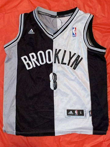 BROOKLYN NETS Deron WILLIAMS #8 Basketball Jersey by Adidas ADULT size Small NBA Cover