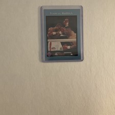 Mike Tyson Versus Razor Ruddock Trading Card