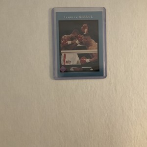 Mike Tyson Versus Razor Ruddock Trading Card