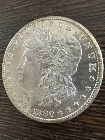 1880-CC DMPL Dimple MS++ Fantastic Morgan Silver Dollar $1 - Just Fabulous! Pics Cover