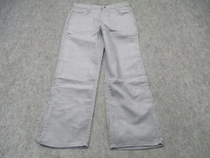 VINTAGE Levis Pants Boys 29x25 Gray Corduroy Straight Leg Jean 919-1555 Youth b* - Picture 1 of 10