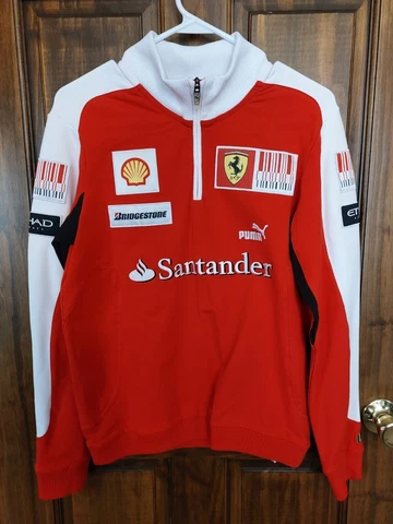 2010 PUMA Scuderia Ferrari Formula 1 Team Sweater / Jumper (RARE) Cover