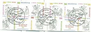 FIABE - TALES R. Topffer SWITZERLAND 1999 booklet self-adhesive - Imagen 1 de 1