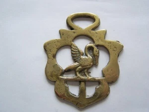 Antik Messing Pferd Messing - Bild 1 von 2