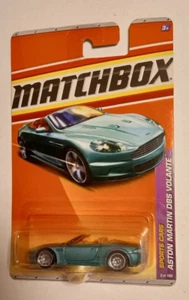 2010 Matchbox Sports Cars ASTON MARTIN DBS VOLANTE (green) - Picture 1 of 4