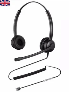 Microphone for Cisco Dual Ear RJ9 IP Phone Headset with Noise Cancelling Oppetec - Zdjęcie 1 z 6
