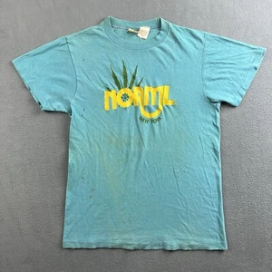 Camisa De Colección NORML Nueva York Adulto Mediana Azul Puntada Única Años 70 Herbiduría Pot 420 - Imagen 1 de 12