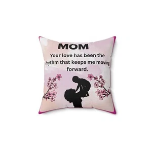 Heartfelt Mom's Pillow - Gift for Mother's Day, Home Decor, Mother's Love, Cozy - Picture 1 of 13