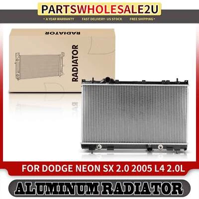 Radiador con enfriador de aceite de transmisión para Dodge Neon SX 2.0 2005 L4 2.0 L automático. Foto 1 de 4