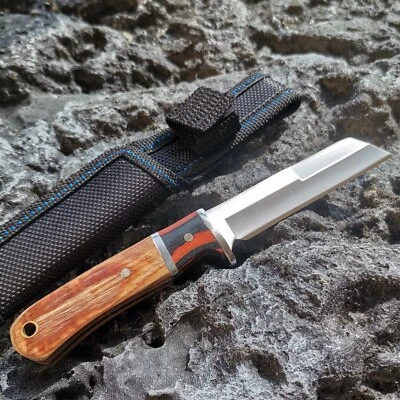 58HRC high hardness outdoor camping hunting pocket kitchen sharp fruit knife - Image 1 of 4