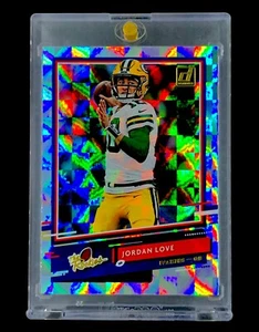 JORDAN LOVE CHECKERBOARD ROOKIE REFRACTOR Holo SP Insert Non Auto - PACKERS - Picture 1 of 9
