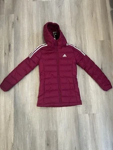 Adidas Women’s Power Berry Down feather Parka XS brand New GH4592 jacket coat - Picture 1 of 10