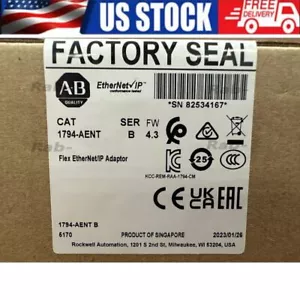 Allen-Bradley 1794-AENT nuovo adattatore AB SER B Flex I/O EtherNet/IP AB 1794AENT - Foto 1 di 4