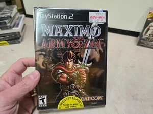 Sony PlayStation 2 Maximo vs Army of Zin Brand New Factory Sealed - Picture 1 of 9