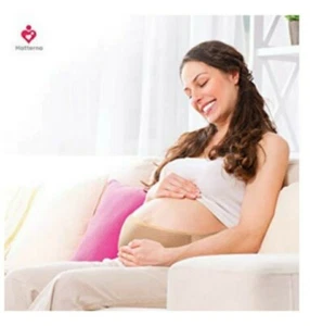 MATTERNA Pregnancy Belt, Maternity Belly Support Band, Breathable Pelvic and... - Picture 1 of 4