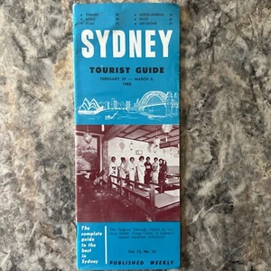 Sydney Australia Tourist Guide February 29- March 6 1968 - Picture 1 of 1