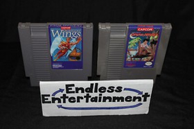 Legendary Wings & Little Nemo The Dream Master Lot NES Nintendo Authentic Tested
