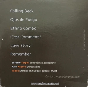 Sadoo Ethno Combo - CD - Picture 1 of 2
