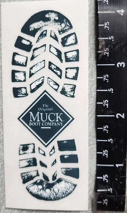 The Original Muck Boot Company Shoe Print Logo Vinyl Decal Sticker Shot Show - Picture 1 of 1