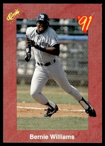 1991 Classic II Bernie Williams #T61 - Picture 1 of 2