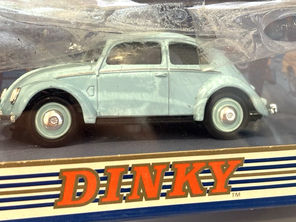 DINKY 1951 VOLKSWAGEN VW AZUL Verde DY-6 Diecast 1.43 Estado perfeito, na caixa clássico F1 - Imagem 1 de 4
