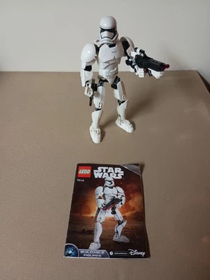 LEGO Star Wars First Order Stormtrooper Figure, Set #75114 100% Complete Manual - Image 1 of 4