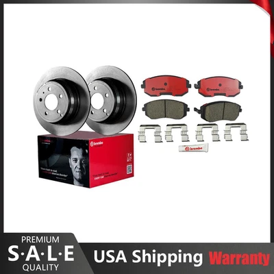 Kit de freno delantero Brembo pastillas de cerámica rotores de disco para Baja Forester Impreza Legacy Foto 1 de 4