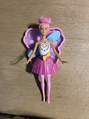 Muñeca Barbie Fairytopia Dreamtopia Bubbletastic Fairy Mattel 2016 soporte de burbujas Foto 1 de 4