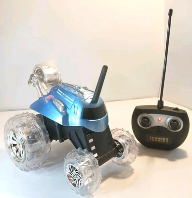 Remote Controled Thunder Tumble Spinning Car + Remote *Tested, Works Great!  - Image 1 of 4