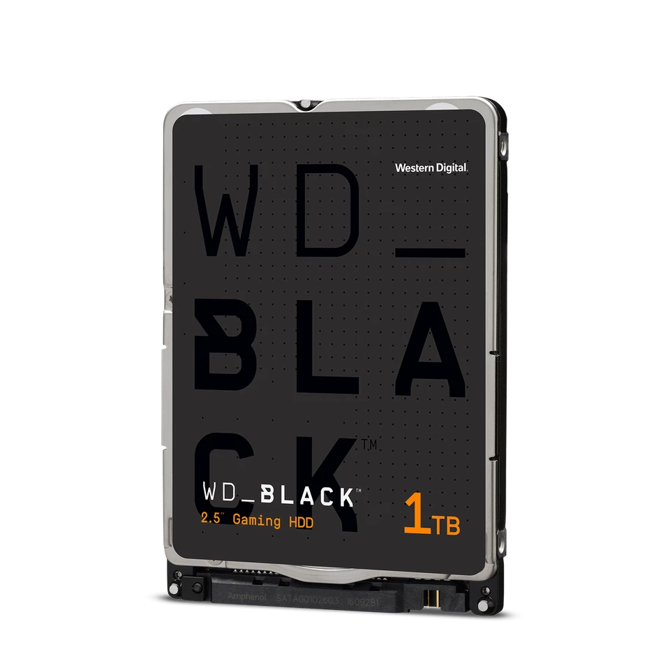 Disco duro interno para juegos SATA móvil de rendimiento WD_BLACK 1 TB HDD-WD10SPSX Foto 1 de 1