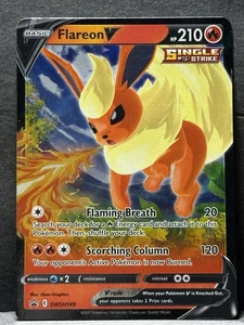 Flareon v SWSH149 Sword & Shield Promo Holo Card NM Condition - Picture 1 of 2