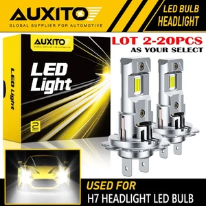 2-20X AUXITO H7 LED Headlight Bulb Super White CANBUS ERROR FREE High Low M6S EA - Foto 1 di 26