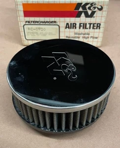K&N RC-0920 2 3/4 X 5 X 2 Harley Panhead Knucklehead Flathead Air Filter - Picture 1 of 7