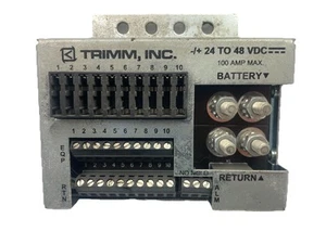 Trimm, Inc 7473121031 GMT Fuse Panel Wall Mount 10 Position 15Ax100A UNUSED - Picture 1 of 2