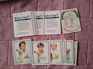COMPLETE SET - BIRCHGREY - RYDER CUP GOLF 1987 VG/EX - Picture 1 of 1