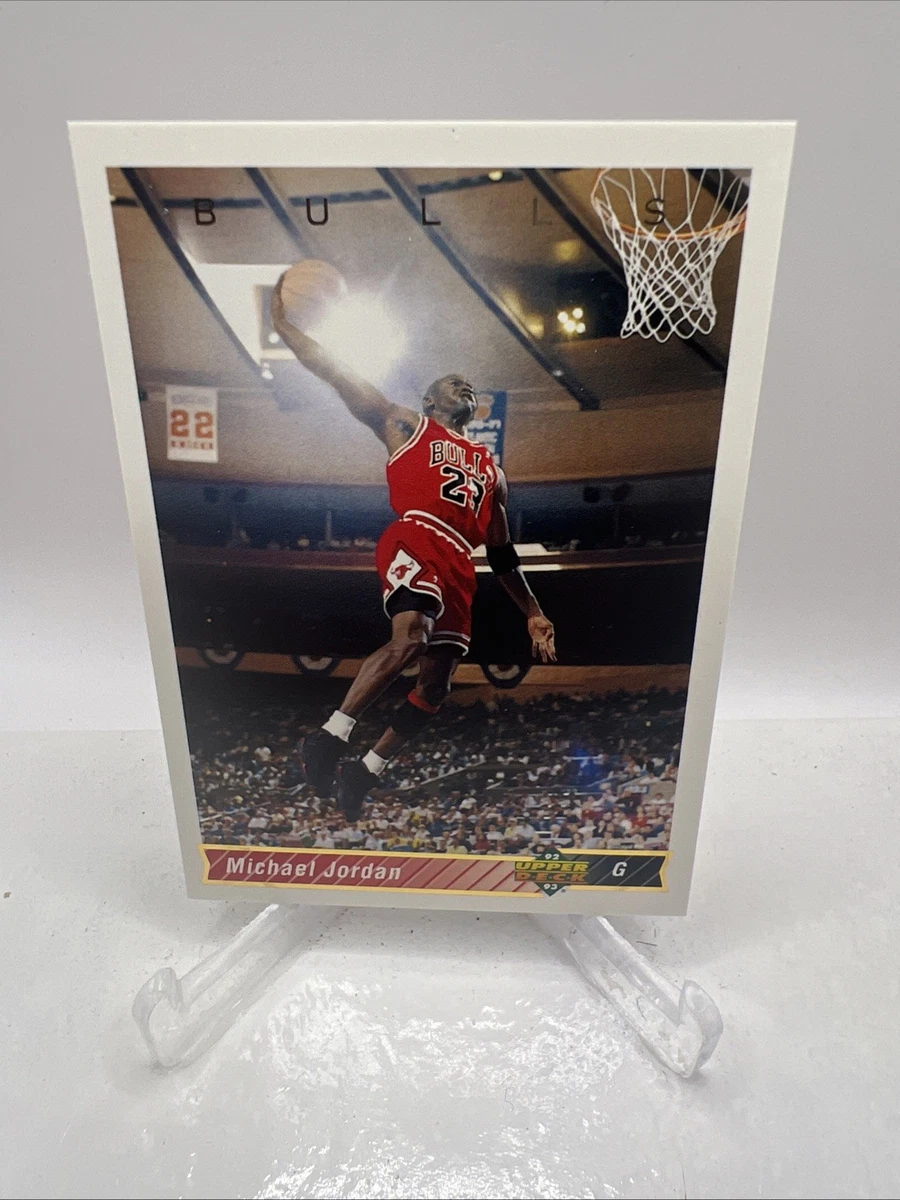 Michael Jordan Basketball 1992-93 Season Sports Trading Card