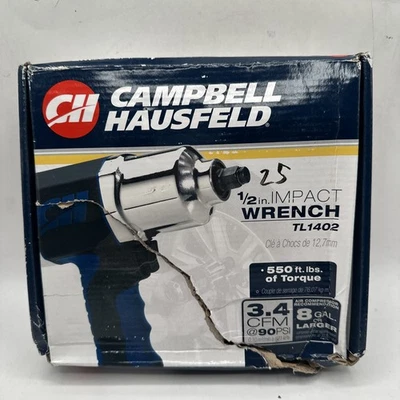 Llave de impacto Campbell Hausfeld TL1402 de 1/2 pulgada nueva (caja sellada) Foto 1 de 3