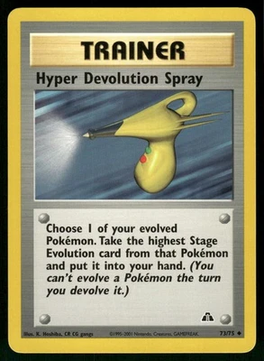 2001 Lightly Played Pokemon Hyper Devolution Spray 73/75 Neo Discovery - Image 1 of 3