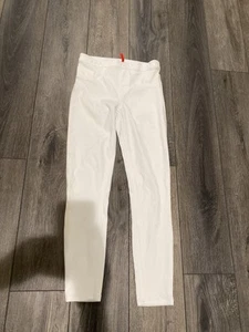 Spanx Women’s White Skinny Jeans Stretchy Summer Hot Pants Size Small - Picture 1 of 6