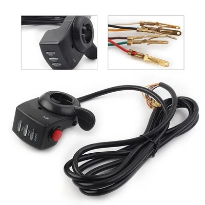 48V Twist Throttle Thumb Control Assembly For Electric Bike Scooter Mobility New - Image 1 of 4