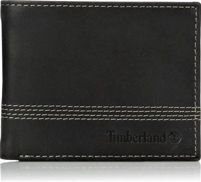 Timberland Leather Wallet – Premium Genuine Leather Bifold Wallet for Men - Image 1 of 4