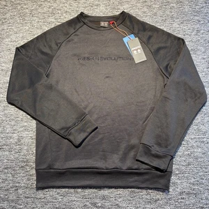 Musto Evolution Jumper Mens Large Black Tech Crew Sweatshirt Sailing OSM New - Picture 1 of 8