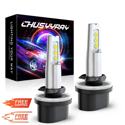 SUPER 2LED Headlight Fit Arctic Cat F7 Firecat 700 2003-2006 Snowmobiles bulbs - Image 1 of 4