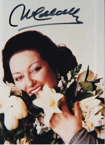 Montserrat Caballe - Oper - Foto - original signiert - Picture 1 of 1