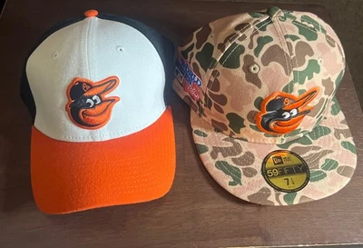 2 Hat Lot Baltimore Orioles  - Image 1 of 4