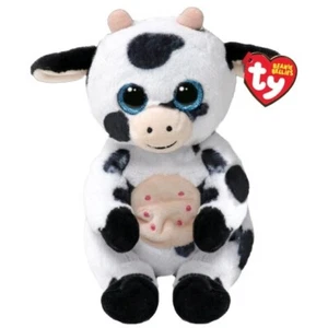 Ty Beanie Bellies vaca rebaño 17 cm - Imagen 1 de 1